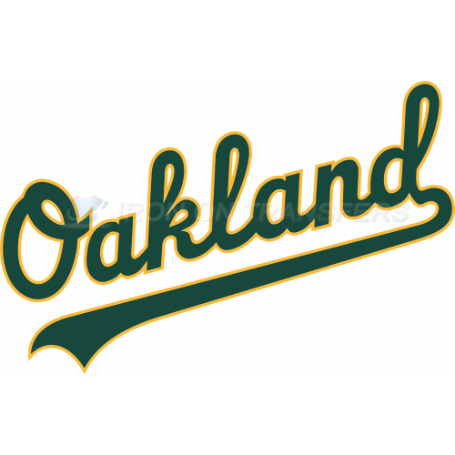 Oakland Athletics Iron-on Stickers (Heat Transfers)NO.1793